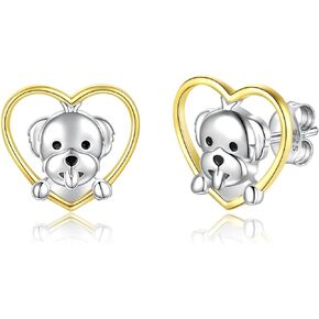 925 Sterling Silver Pig Earrings Hypoallergenic Stud Earrings Fly Piggy Jewelry Cute Animal Gifts for Teen Girl Women