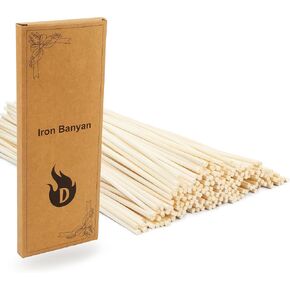 120PCS Reed Diffuser Sticks 7.5in/19CM Diffuser Sticks Diffuser Reeds Replacements Sticks for Home,SPA (Natural)