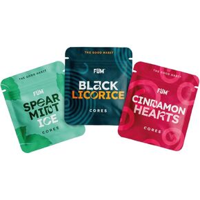 Füm 3 Packs of Plant Based Retro Sweets Cores | Naturally Switch from Bad Habits | 9 Total Cores