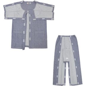 Bedridden Patient Clothing,Post Surgery Tear Away Tops and trousers Set,Patient nursing suit