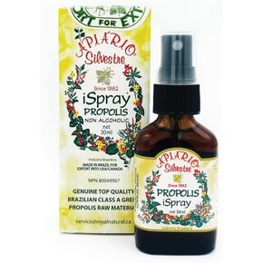 Apiario Silvestre Brazilian Green Bee Propolis Spray Glycolic Extract 30ml (1 bottle) -Non Alcoholic, Wax Free, Sugar Free