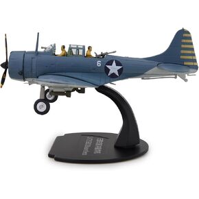 TANG DYNASTY 1:72 SBD Dauntless Dive Bomber نموذج طائرة معدنية، البحرية الأمريكية، الحرب العالمية الثانية، نموذج طائرة عسكرية، طائرة Diecast، للتجميع والهدايا