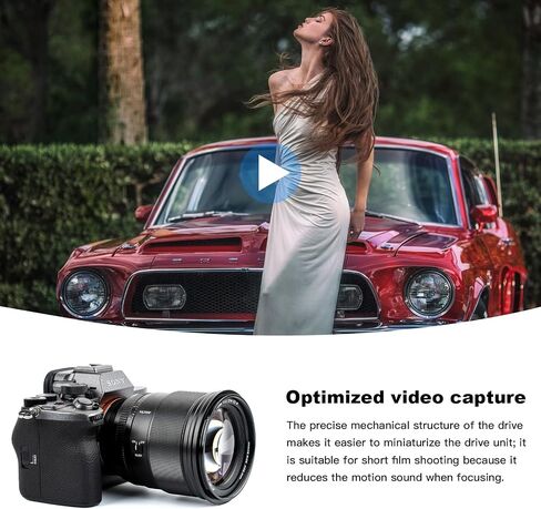 عدسة VILTROX Pro 27 مم f/1.2 E Mont لعدسة Sony، عدسة صورة APS-C بدون مرآة لكاميرات Sony E-Mount A7II A7RII A7SII A7SIII A7III A7IV A7RV A9 A9II FX3 FX6 ZVE1 A6600 A6500 A6400 A6100 in Kuwait