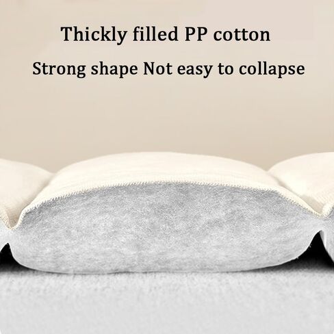 Bed Headboard Cover Full Queen King Size, Quilted Headboard Slipcover Thicken Dustproof Headboard Padding Protector Cover for Bedroom Decoration (Light Grey, 120cm/47inch) in Saudi Arabia