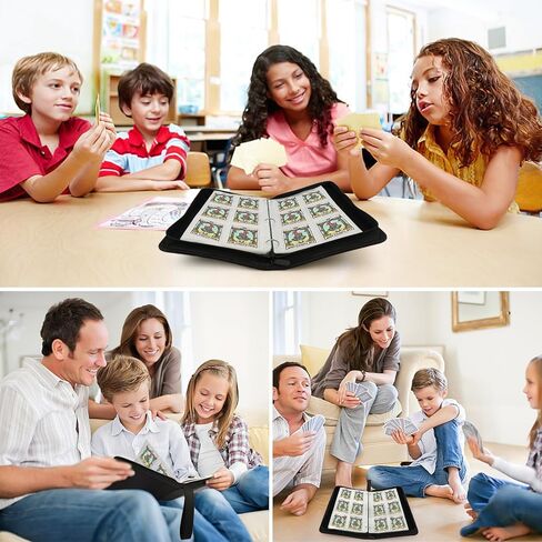 Trading Card Binder with Sleeves Card Organizer - 9 Pockets 900 Double Sided Pocket PU Card Collection Binder, Baseball Binder,for Sports Card, MTG, TCG Yugioh Card in Kuwait