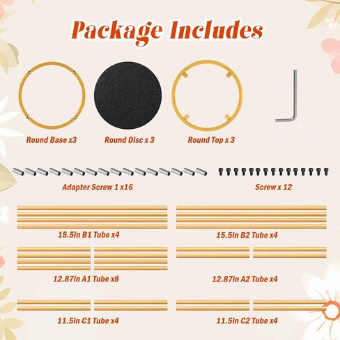 تقف قاعدة التمثال اسطوانة، 3pcs النباتات المعدنية الذهبية تقف أعمدة العرض المستديرة الوقوف طاولات اسطوانة لأعياد الميلاد، الزفاف، ديكورات خلفية الحفلات ديكور المنزل in Kuwait