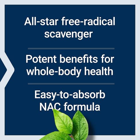 Life Extension N-Acetyl-L-Cysteine ​​(NAC)، جهاز المناعة، الجهاز التنفسي، صحة الكبد، NAC 600 مجم، دعم قوي لمضادات الأكسدة، الجذور الحرة، سهل الامتصاص - عبوتين × 60 كبسولة in Kuwait