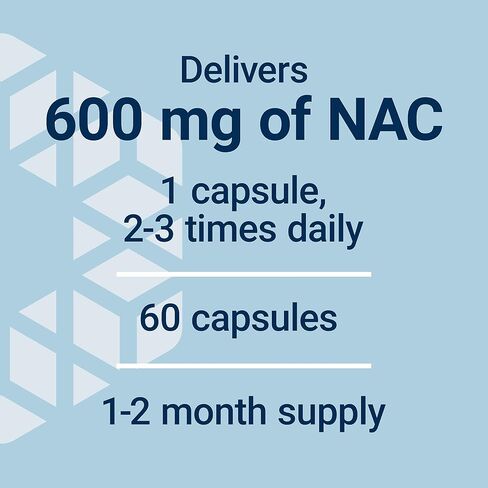 Life Extension N-Acetyl-L-Cysteine ​​(NAC)، جهاز المناعة، الجهاز التنفسي، صحة الكبد، NAC 600 مجم، دعم قوي لمضادات الأكسدة، الجذور الحرة، سهل الامتصاص - عبوتين × 60 كبسولة in Kuwait