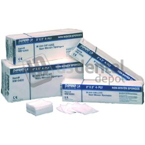 DEFEND- Non Woven Gauzes/Sponges 4in x4in 2000 Bags (5.08cm x 5.08cm) (# NW-0400) DEFEND- Non Woven Gazas/Esponjas 4in x4in 2000 Bags (5.08cm x 5.08cm) (# NW-0 113646