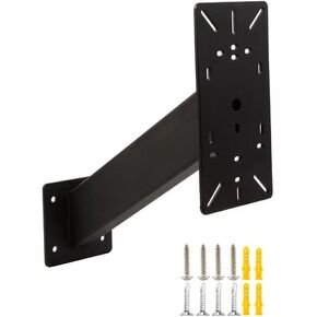 Universal Outdoor Keypad Mounting Pedestal GooseNeck Post for Mighty Mule GTO Ghost Controls CO-Z gate Opener Wired Wirelss Keypad, Powder Coated