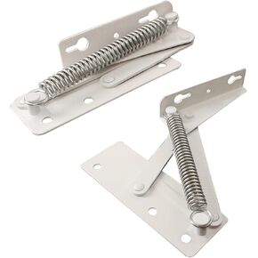 Black Spring Hinge 80 Degree Foldable Lifting Bracket is widely Used for Sofa Hinge Lifting and Furniture Storage Support Hinges