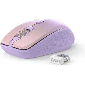 Bluetooth Wireless Mouse,Bluetooth Mouse BT 5.0/3.0 Wireless Mouse for Laptop 2.4G Computer Mouse Silent Mouse Optical Cordless Mouse 3 DPI for Laptop MacBook Laptop Notebook PC Tablet (Black) in Kuwait