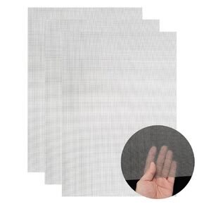 uxcell 2pcs 30 Mesh Hardware Cloth, 23.6x11.8 Wire Mesh 304 Stainless Steel Rust-Proof Fine Wire Mesh Screen for DIY Projects, Vent, Cage, Garden, Window Screen, Filter Mesh