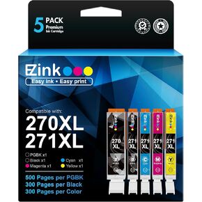 E-Z Ink (TM Compatible Ink Cartridges Replacement for Canon 250 251 XL PGI-250XL CLI-251XL to use with Pixma MX922 MX920 MG5520 MG7520 IX6820 IP8720 MG6620 MG6320 MG7120 (20 Pack)