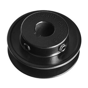 V Belt Pulley 5/8 Inch Bore, 2 1/2" OD Single Groove Sheave, Cast Iron, for A V-Belts