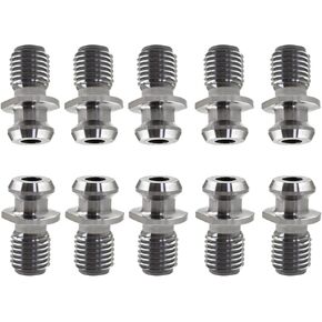 10 Pack CAT50 45 Degree Pull Stud Retention Knob, 1.140 Inch Retention Knob Socket, Replacement for MAZAK Collis 64737 JM31246 TJ Davies PSC-274
