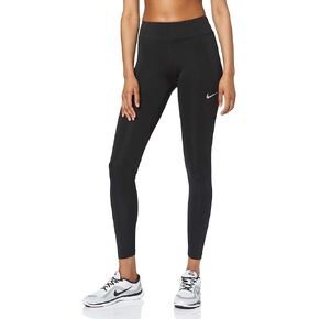 Nike Womens Fast High-Waist Running Leggings Black AT3103-010-Size Medium