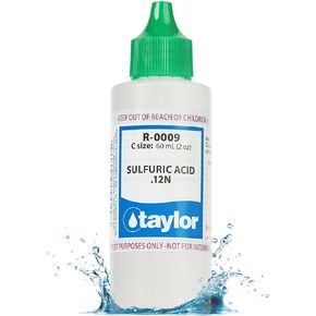 Taylor Technologies R-0009-C Sulfuric Acid .12N 2 OZ