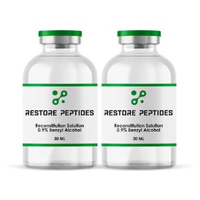 Reconstitution Solution 30ml, Premium Glass Vials, Made in USA