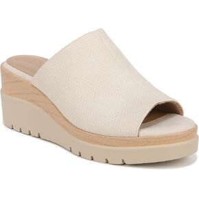 SOUL Naturalizer Women's Goodtimes Mule Slip on Wedge Sandal Slide