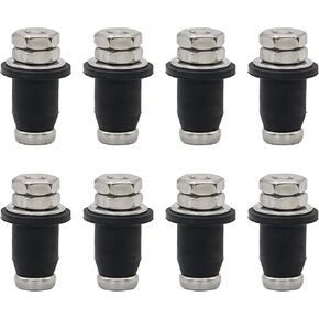 Water Level Screw-in Sensors, RV Water Tank Probe Sensors, Tank Sensors, Black Tank Waste Water Sensors, Fresh Water Probes Sensors (8 Pieces)