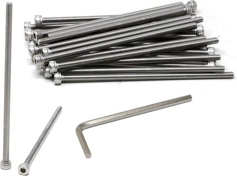 Iexcell 1500 قطعة M3 x 4/6/8/10/12/16/20/25/30/35/40/45/50 الفولاذ المقاوم للصدأ 304 عرافة المقبس غطاء رأس مسامير البقع المكسرات غسالات مجموعة متنوعة in Kuwait