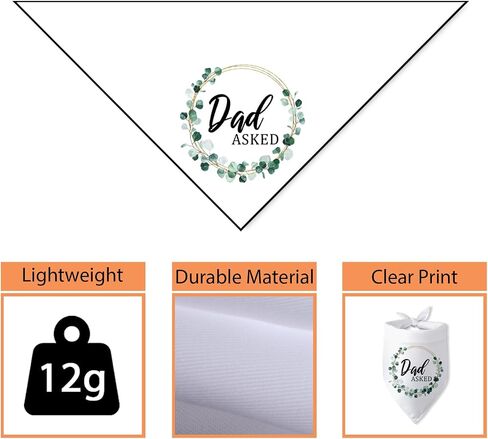 Best Dog Wedding Dog Bandana Dog of Honor Engagement Bridal Party Dog Bandana Puppy Bandana Triangle Bibs Scarf Accessories for Small Medium Dogs Pets in Saudi Arabia