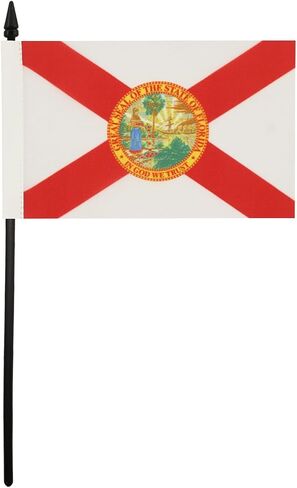 علم طاولة AZ FLAG نيو مكسيكو 5 بوصة × 8 بوصة - علم مكتب ولاية نوفو المكسيك الأمريكية 21 × 14 سم - عصا وقاعدة بلاستيكية سوداء in Kuwait