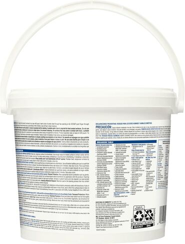 Clorox Healthcare Bleach Germicidal Wipes Bucket, 110 Count (Package May Vary) in Saudi Arabia
