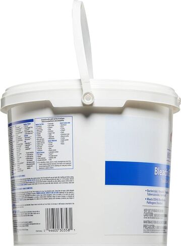 دلو مناديل مبللة للجراثيم من كلوركس للرعاية الصحية، عدد 110 (قد تختلف العبوة) in Kuwait