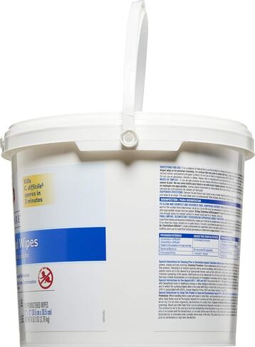 دلو مناديل مبللة للجراثيم من كلوركس للرعاية الصحية، عدد 110 (قد تختلف العبوة) in Kuwait