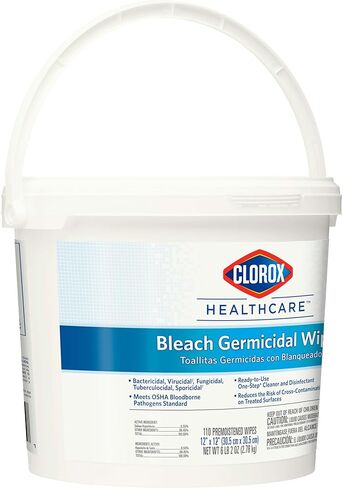 دلو مناديل مبللة للجراثيم من كلوركس للرعاية الصحية، عدد 110 (قد تختلف العبوة) in Kuwait