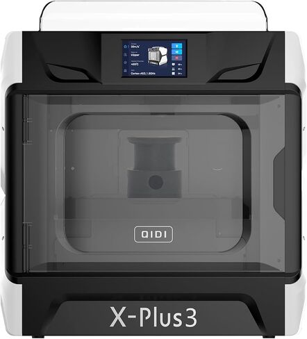 QIDI PLUS4 3D Printer, Max 600mm/s High-Speed Printing, 65℃ Chamber Heat, Fully Auto Leveling, 370°C Direct Extruder with Integrated Nozzle, Support PPS-CF Filaments, Large Print Size 12"x12"x11" in Kuwait