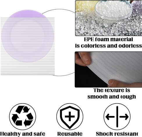 Foam pouches,100 Pack Cushion foam pouches Moving foam pouches Storage foam pouches - Protective Packaging Material - Reusable Foam Wrap for Dishes, Electronics, Glassware (7.9 x 9.8'') in Saudi Arabia