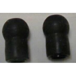 Welch Allyn Comfort Sealing Eartips For Tycos Harvey DLX Stethoscopes, Large, Black