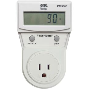 Gardner Bender PM3000 Energy Power Meter Monitor, Grey