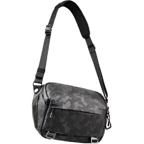 Besnfoto Camera Bag DSLR Camera Sling Bag for Photographer Waterproof Small Crossbody Shoulder Bag Case for Mirrorless Camera, Black