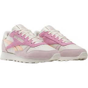 Reebok Women's Classic Leather Sneaker, Chalk/Ash/Utility Brown, 9.5