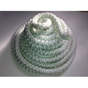 3/8" Wood Stove Door Gasket, Round Fiberglass Rope Seal (25 ft. roll) High Density