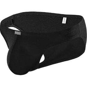 IKINGSKY Men's Silky Bulge Briefs Big Pouch Underwear Sexy Low Rise Stretch Under Panties for Men in Kuwait