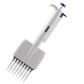 Lab micropipette, 8-Channel Adjustable Volume Pipettor,Autoclavable Lower Section (0.5-10ul)