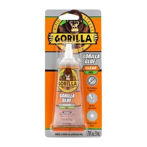Gorilla Glue Clear Gel, 1.75fl.oz. Tube, (Pack of 1)