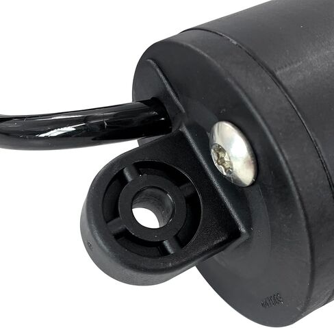 15055-001 مشغل علامات تبويب القارب 12 فولت 101 XD مناسب لمشغل Lenco 5/16 بوصة MTG HW مع كابل 6 بوصات يستخدم مع HD وXd والأداء العالي وعلامات التبويب القوية للغاية، السكتة الدماغية 21/4 بوصة in Saudi Arabia