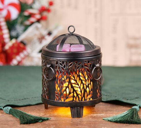 Wax Warmers for Scented Wax, Candle Wax Melt Warmer, Electric Wax Warmer Fireplace Wax Burner, Oil Burner for Scented Oil Spa Home Office Bedroom in Kuwait