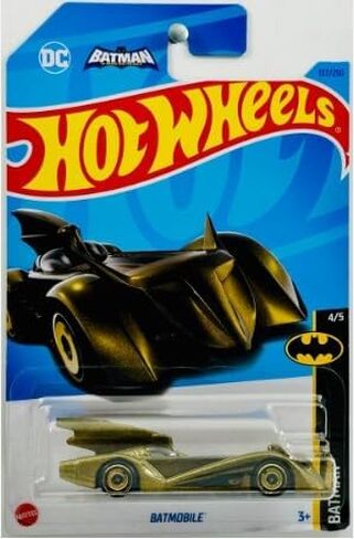 Hot Wheels Batman Batmobile (5/5 Animated Series Gold 169/250) in Saudi Arabia
