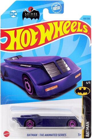 Hot Wheels Batman Batmobile (5/5 Animated Series Gold 169/250) in Saudi Arabia