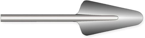 BOSCH HS1969 2 In. x 2 In. Square 25 Tooth Carbide Head Tool Round Hex/Spline Hammer Steel in Saudi Arabia