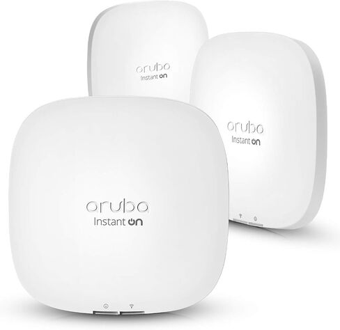 HPE Networking Instant On Access Point AP22 2x2 WiFi 6 Indoor Wireless Access Point (5 Pack) | Long Range, Secure, Smart Mesh Support | Power Source Not Included | US Model (R4W01A-5PACK) in Saudi Arabia