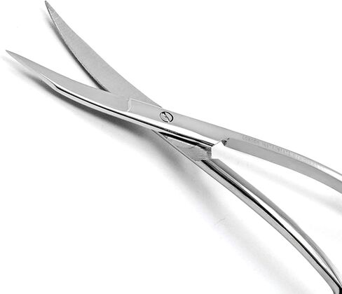 Professional Dental Surgical Medical Dissecting Scissors | Trimming Cutting Nursing Stitch Suture Veterinary | Tissue Surgery Instruments (Iris Gum Scissors Cur TC 11.5cm) in Saudi Arabia