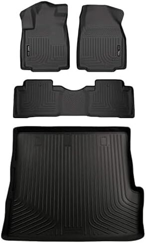 Husky Liners - Weatherbeater Floor Mats | Fits 2019 - 2024 Honda Passport | Cargo, 1 pc. | Black - 24491 in Saudi Arabia